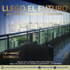 HS CHILE  Avisos gratis en Chile en Santiago |  Cierre de balcones, terrazas y espacios abiertos, Cierre de terrazas, balcones y ambientes externos