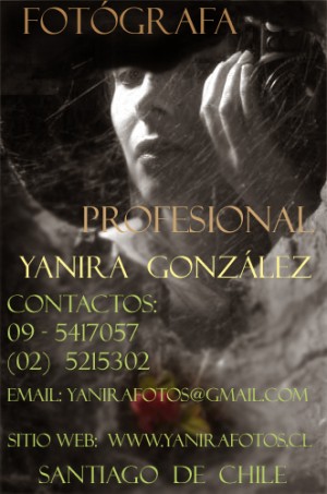 Yanira Gonz&aacute;lez Fuentes Avisos gratis en Chile en San Miguel |  Fotograf&iacute;a profesional,fotograf&iacute;a de retratos,fotograf&iacute;a publicitaria,, fotograf&iacute;as en  estudio y terreno, fotografias ambientadas, books modelos