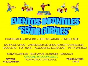 MAURICIO CORALES Avisos gratis en Chile en Santiago |  ANIMACIONES INFANTILES, PAYASITO CASCABELL
