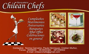 Paula Henr&iacute;quez Avisos gratis en Chile en Santiago |  Banqueter&iacute;a, eventos, gastronom&iacute;a, banqueteros, c&oacute;ctel, celebraciones., cumplea&ntilde;os, fiestas, coffe break, after office, venta canap&eacute;s, bautizos.