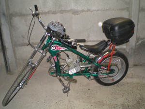 MIGUEL ESPINO Avisos gratis en Chile en Quilicura |  VENDO  BICICLETA CHOPERA CON MOTOR NUEVA, CON ACCESORIOS