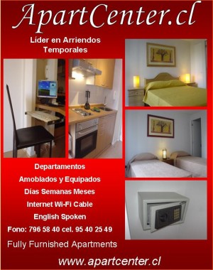 Sergio Cruces Avisos gratis en Chile en Santiago |  Departamentos para turistas en Santiago y Vi&ntilde;a del Mar, Amoblados wifi cable computador