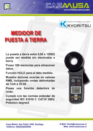 Casa Musa Avisos gratis en Chile en Santiago |  Medidor puesta a tierra, Casa Musa