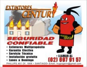 TOM&Atilde;S GIRAUD G. Avisos gratis en Chile en Santiago |  EXTINTORES CENTURY SEGURIDAD CONFIABLE,  FUEGO - INCENDIO - APAGAR