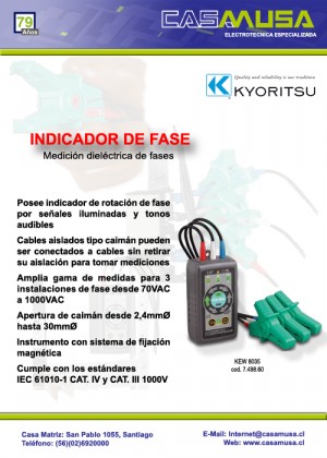 Casa Musa Avisos gratis en Chile en Santiago |  Indicador de fase, Casa Musa