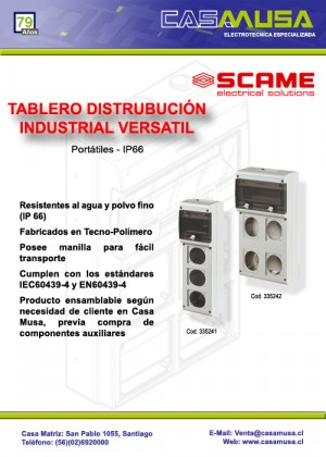 Casa Musa Avisos gratis en Chile en Santiago |  Tablero distribuci&oacute;n industrial, Casa Musa