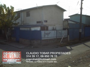claudio tobar  Avisos gratis en Chile en Puangue Alto |  vendo casa en puente alto, casa esquina